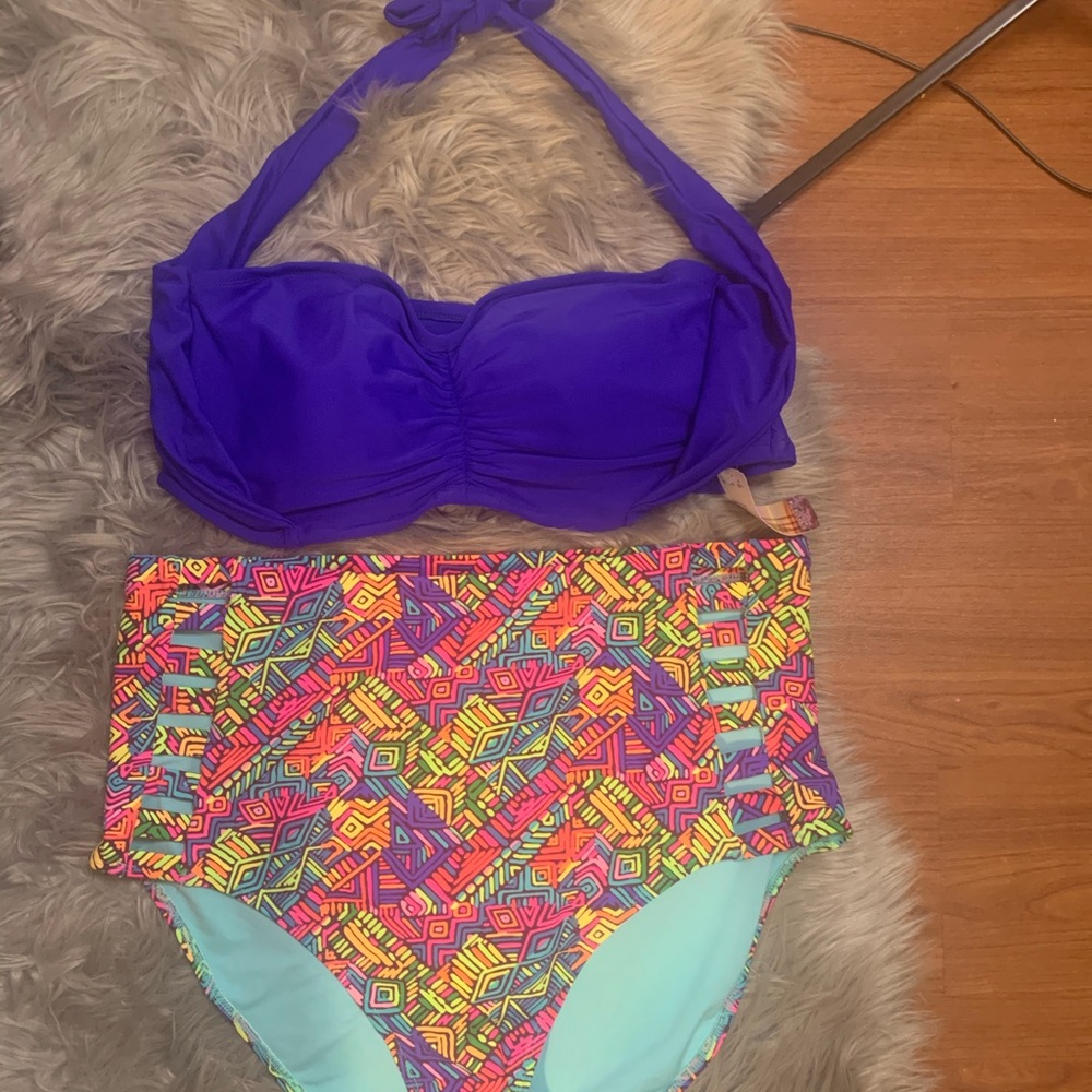 Plus size swim